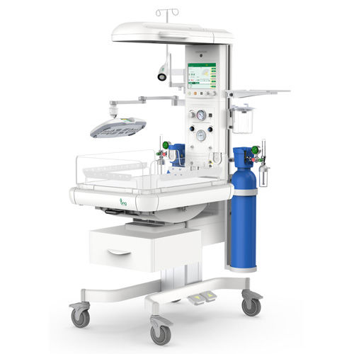Стол неонатальной реанимации с лампой для фототерапии - Ecosy 930 - CHANGSHA BAMC MEDICAL DEVICES CO., LTD - респираторный / с монитором / со встроенным ящиком