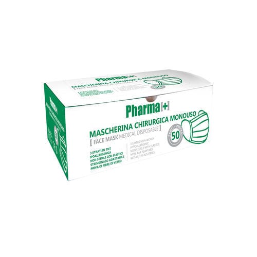 Защитная маска EN 149 - 500125 - Pharmapiù srl - из полипропилена / упаковка 50 штук / синяя