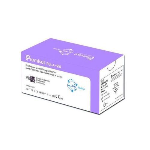 Шовный материал рассасывающийся - Premisut PGLA-910 - Atlas Medical - для общей хирургии / для офтальмологической хирургии / для хирургии мягких тканей