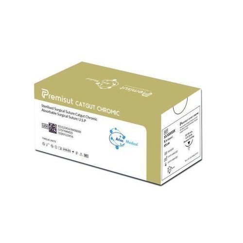 Шовный материал рассасывающийся - Premisut Catgut Chromic - Atlas Medical - для офтальмологической хирургии / для пластической хирургии / для хирургии мягких тканей