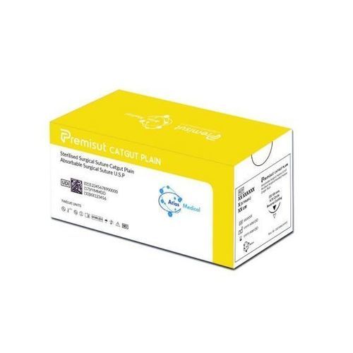 Шовный материал рассасывающийся - Premisut Catgut Plain - Atlas Medical - для офтальмологической хирургии / для пластической хирургии / для хирургии мягких тканей