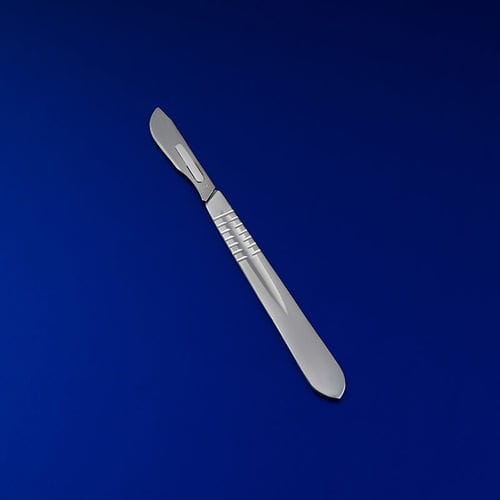 Скальпель с металлической ручкой - MODERN SURGICAL CORPORATION - со сменным лезвием