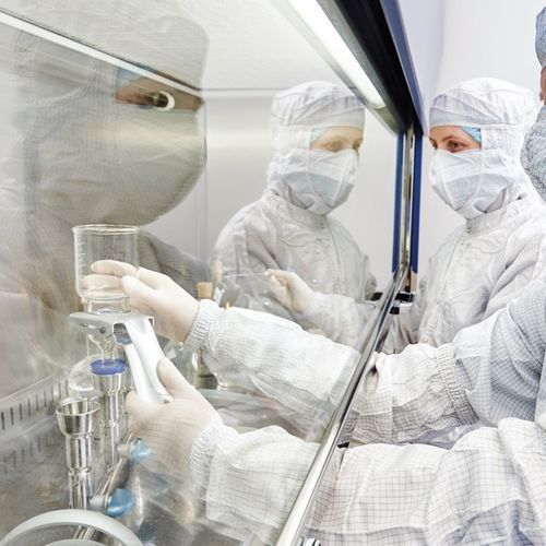 Нитриловая перчатка - SmartClean™ - Smart Glove Corporation Sdn Bhd - для чистого помещения / амбидекстр / L