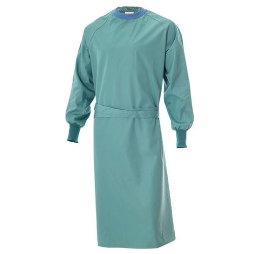 Хирургический халат унисекс - Europe Bata - Technotex Quality Fabrics SLU - из полиэстера / непромокаемый / синий