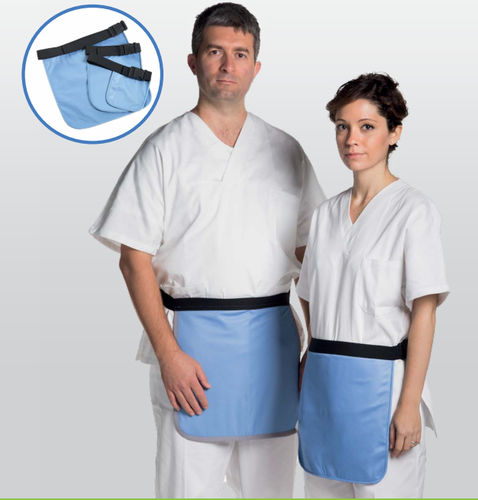 Радиозащита для половых органов передняя защита - X-Versus - Technotex Quality Fabrics SLU - 0,50 мм