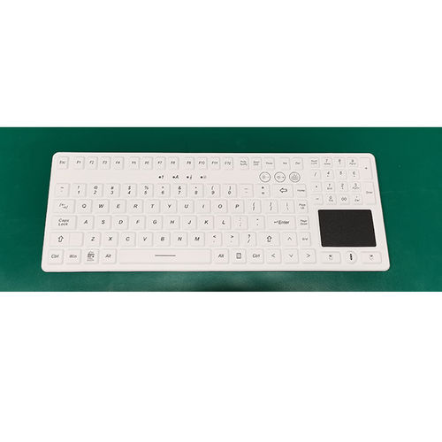 Медицинская клавиатура с сенсорной панелью - G10 - Guangzhou GT-Interaction Technology Co., Ltd - из силикона / USB / антибактериальная