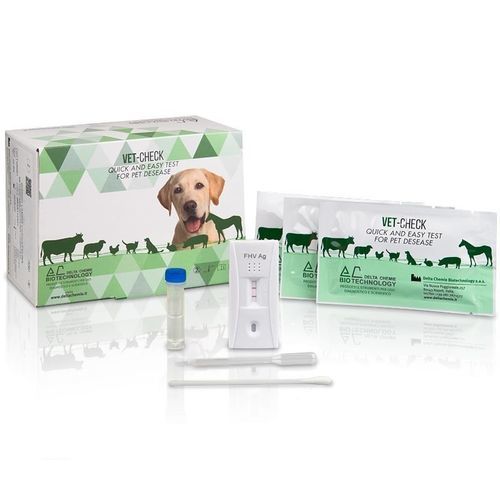 Ветеринарный экспресс-тест - VR026 - DELTA CHEMIE BIOTECHNOLOGY - ветеринарный / для кошек / на вирус кошачьего герпеса