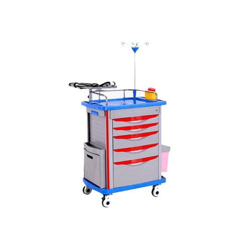Тележка для больниц - LeadThink Medical Equipment Co.,Ltd. - транспортная / многофункциональная / из пластика
