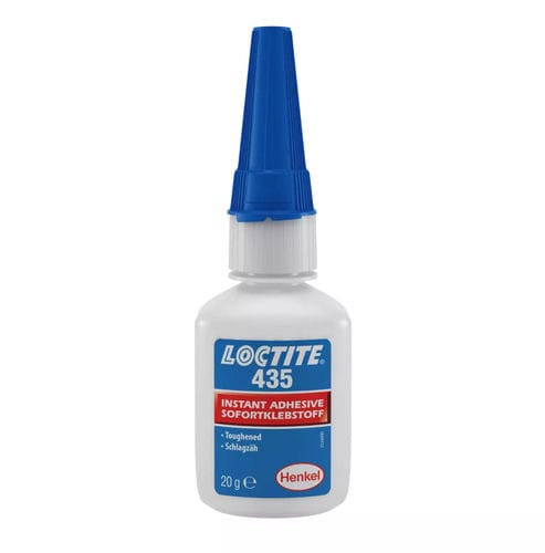 Цианоакрилатный медицинский клей - LOCTITE® 435 - Henkel - для одноразовых медицинских приборов / для резины / для металла