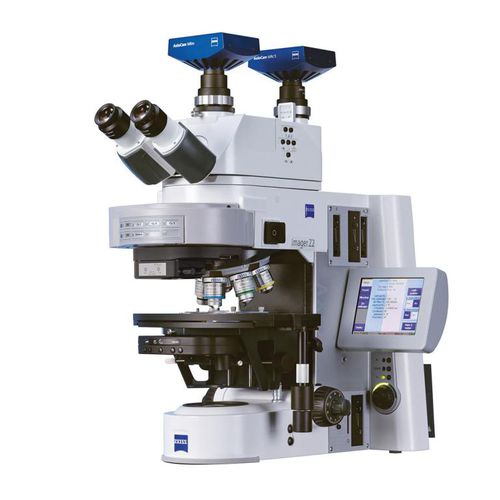 Оптический микроскоп - Axio Imager 2 - ZEISS - для лабораторий / флуоресцентный / конфокальный