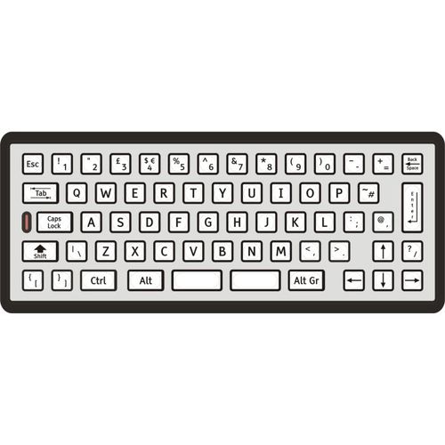 Клавиатура с цифровым блоком клавиатуры - 2210-35201 - STORM INTERFACE - из нержавеющей стали / из металла / USB
