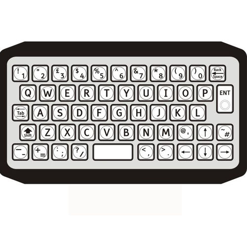 Клавиатура с цифровым блоком клавиатуры - 2205-55201 - STORM INTERFACE - USB / герметичная