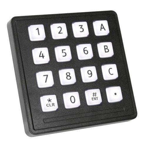 Клавиатура калькулятор - 7203-16TW20 - STORM INTERFACE - водостойкая
