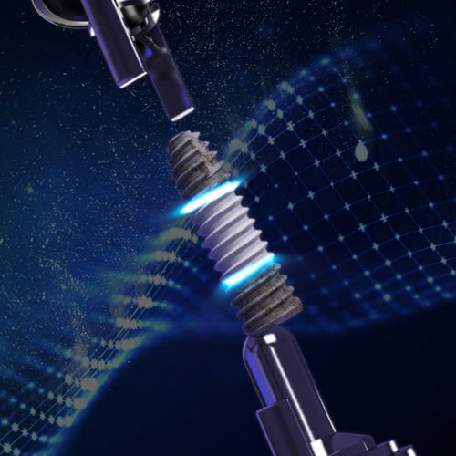 Цилиндрический зубной имплантат - PQF5010QNP - Point Implant - из титана / внутренний / прямой