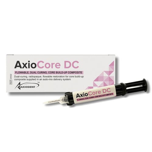 Стоматологический материал из композита - AxioCore DC - Axiodent - для восстановления зубов / эндодонтический / паста