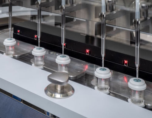 Автоматизированная наполнительная машина - Crystal™ PX  - Aseptic Technologies - весовая / напольная / для жидкостей