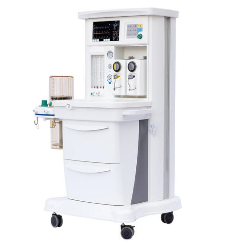 Установка для анестезии на тележке - YSAV6301 - YSENMED - с респираторным мониторингом / с вентилятором / с системой отвода анестезиологических газов