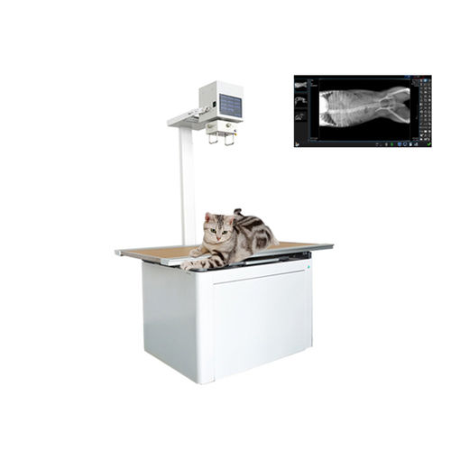 Цифровой ветеринарная рентгеновская система - Shandong Newheek Image Equipment - со столом