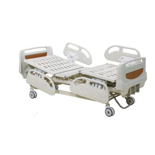 Медицинская кровать - Tianjin Kangli Medical Instrument - электрическая / с регулируемой высотой / складная