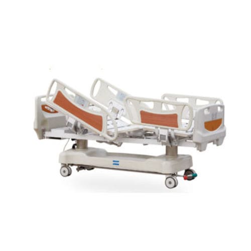 Медицинская кровать - A-9 - Tianjin Kangli Medical Instrument - электрическая / с регулируемой высотой / складная