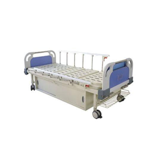 Медицинская кровать - Tianjin Kangli Medical Instrument - ручная / с фиксированной высотой / складная