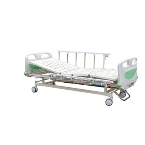 Медицинская кровать - Tianjin Kangli Medical Instrument - ручная / с регулируемой высотой / складная
