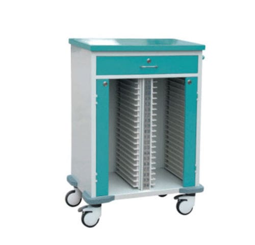 Медицинская тележка - Tianjin Kangli Medical Instrument - для медицинских дел / для общего применения / из алюминия