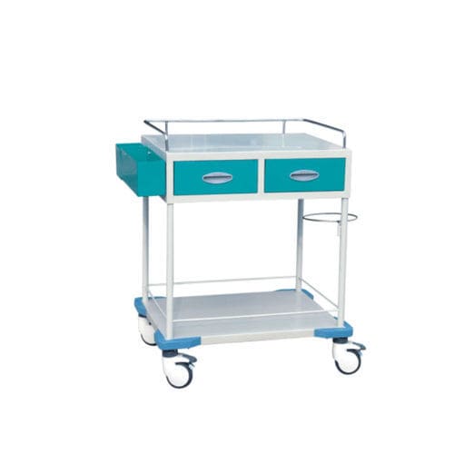 Медицинская тележка - Tianjin Kangli Medical Instrument - для медицинского ухода / из алюминия / из металла