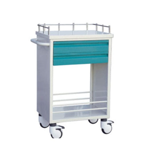 Медицинская тележка - Tianjin Kangli Medical Instrument - из алюминия / из металла / мобильная