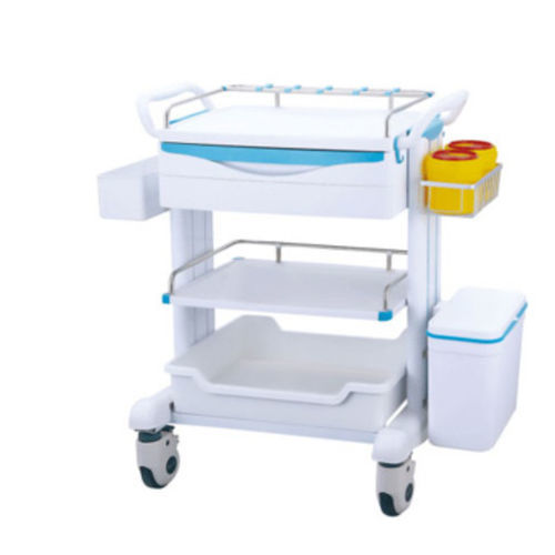 Медицинская тележка - Tianjin Kangli Medical Instrument - для аптеки / из нержавеющей стали / из алюминия