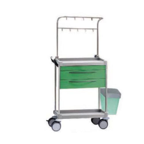 Медицинская тележка - Tianjin Kangli Medical Instrument - из алюминия / из пластика / из металла