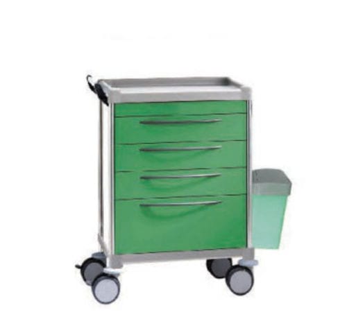 Медицинская тележка - Meige - Tianjin Kangli Medical Instrument - для аптеки / из пластика / из алюминия