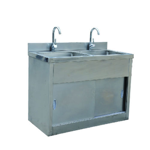 Хирургический умывальник 2 секции - B 161 - Tianjin Kangli Medical Instrument - из нержавеющей стали