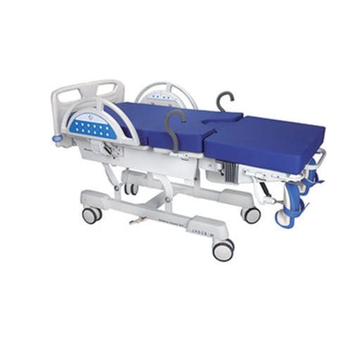 Медицинская кровать - a 118 jhdc b1 - Tianjin Kangli Medical Instrument - для родов / электрическая / на роликах