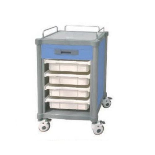 Медицинская тележка - Tianjin Kangli Medical Instrument - для аптеки / из нержавеющей стали / из алюминия