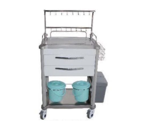 Медицинская тележка - Tianjin Kangli Medical Instrument - для медицинских дел / для хранения / из нержавеющей стали