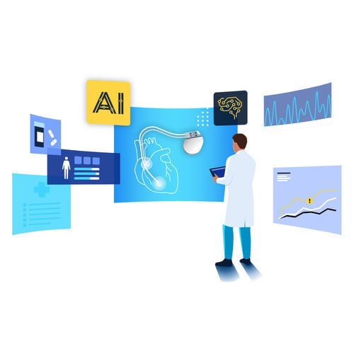 Программное обеспечение с поддержкой ИИ - ScienceSoft - медицинское / для рентгенологии / для сердечно-сосудистой хирургии