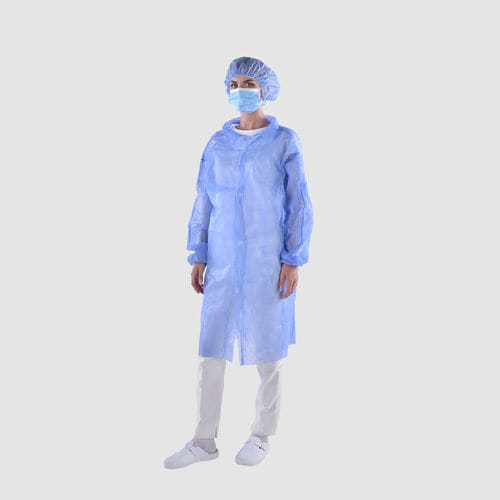 Медицинский халат унисекс - RF-M1-000102 - Ramedical - из полипропилена / дышащая / для одноразового применения