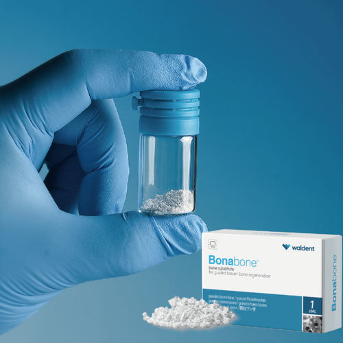 Костный заменитель ксенотрансплантат - Bonabone™ - WaldentBiotech - для хирургической стоматологии / гранулированный / паста