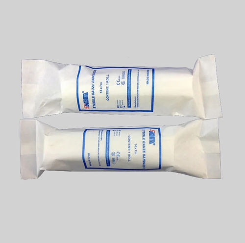 Марлевый бинт из хлопка - SD series - Yangzhou Super Union Medical Material - стерильный / воздухопроницаемый / впитывающийся