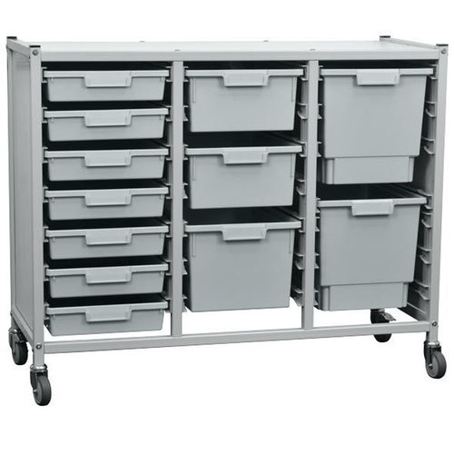 Тележка для больниц - HI-MK8AB-3S-71 - Handle-iT - для хранения / с подносом / мобильная
