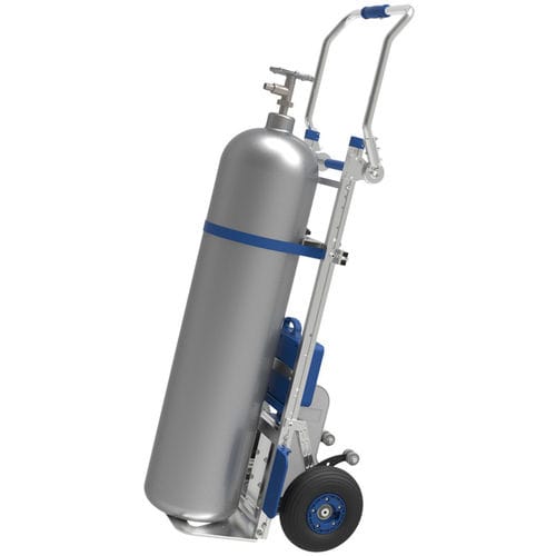 Тележка для больниц - HI-XS2-200G-GB-PU - Handle-iT - для газовых баллонов / транспортная / 1 баллон