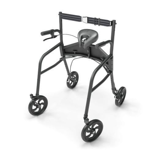 4-колесный ролятор - LifeGlider - RMS Rehab - с сиденьем / с регулируемой высотой
