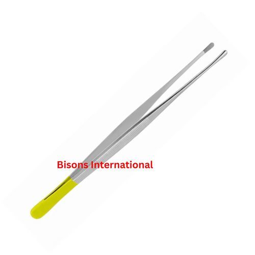Зажим для хирургии - BI-00241 - Bisons International - для захвата тканей / с зубцами / многоразовый