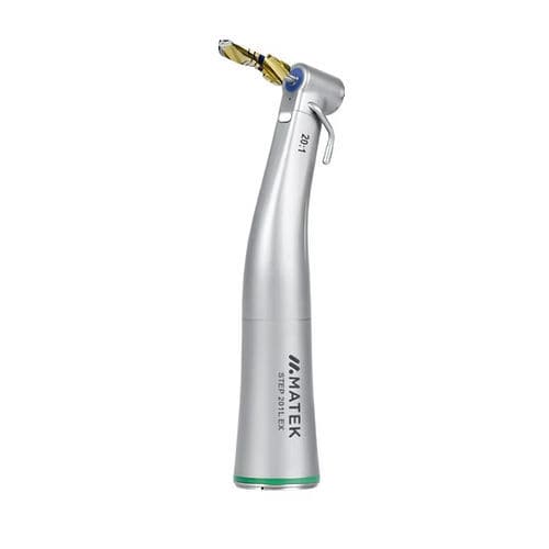 Эндонаконечник для стоматологической имплантологии - STEP 201L EX - Matek Dental Solutions - с системой подачи воздуха / редуктор / из нержавеющей стали