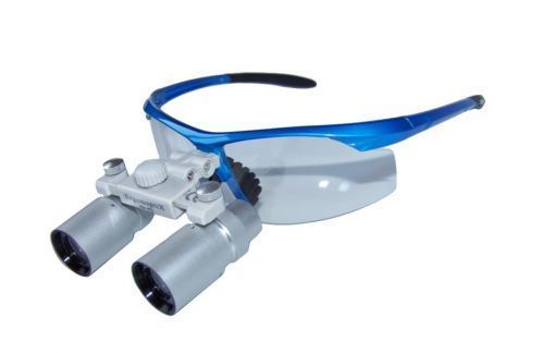 Бинокулярная лупа на очковой оправе - micro Prism - ErgonoptiX Alon Sabsay - с функцией откидывания / с налобным фонариком