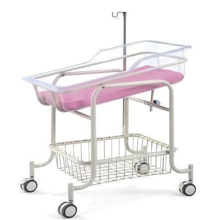 Медицинская люлька на роликах - YK-M119 - Topmost Medical Technology Co.,Ltd - с боковыми ограждениями / со штативом для внутривенных вливаний / с ящиком для хранения