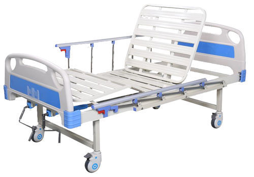 Медицинская кровать - YK-M203 - Topmost Medical Technology Co.,Ltd - ручная / с регулируемой высотой / на роликах