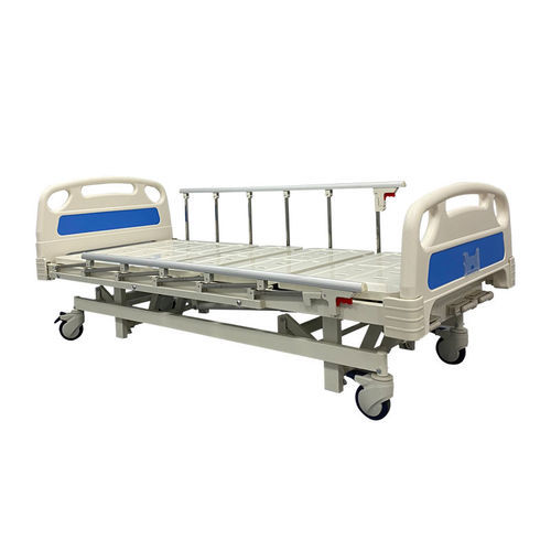 Кровать для больниц - YK-M305 - Topmost Medical Technology Co.,Ltd - ручная / с регулируемой высотой / на роликах