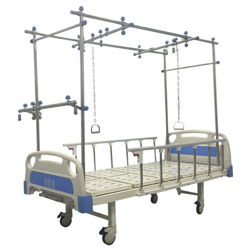 Кровать для больниц - YK-M202C - Topmost Medical Technology Co.,Ltd - ручная / на роликах / с системой блокировки колес